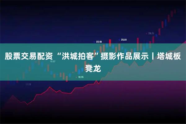 股票交易配资 “洪城拍客”摄影作品展示丨塔城板凳龙